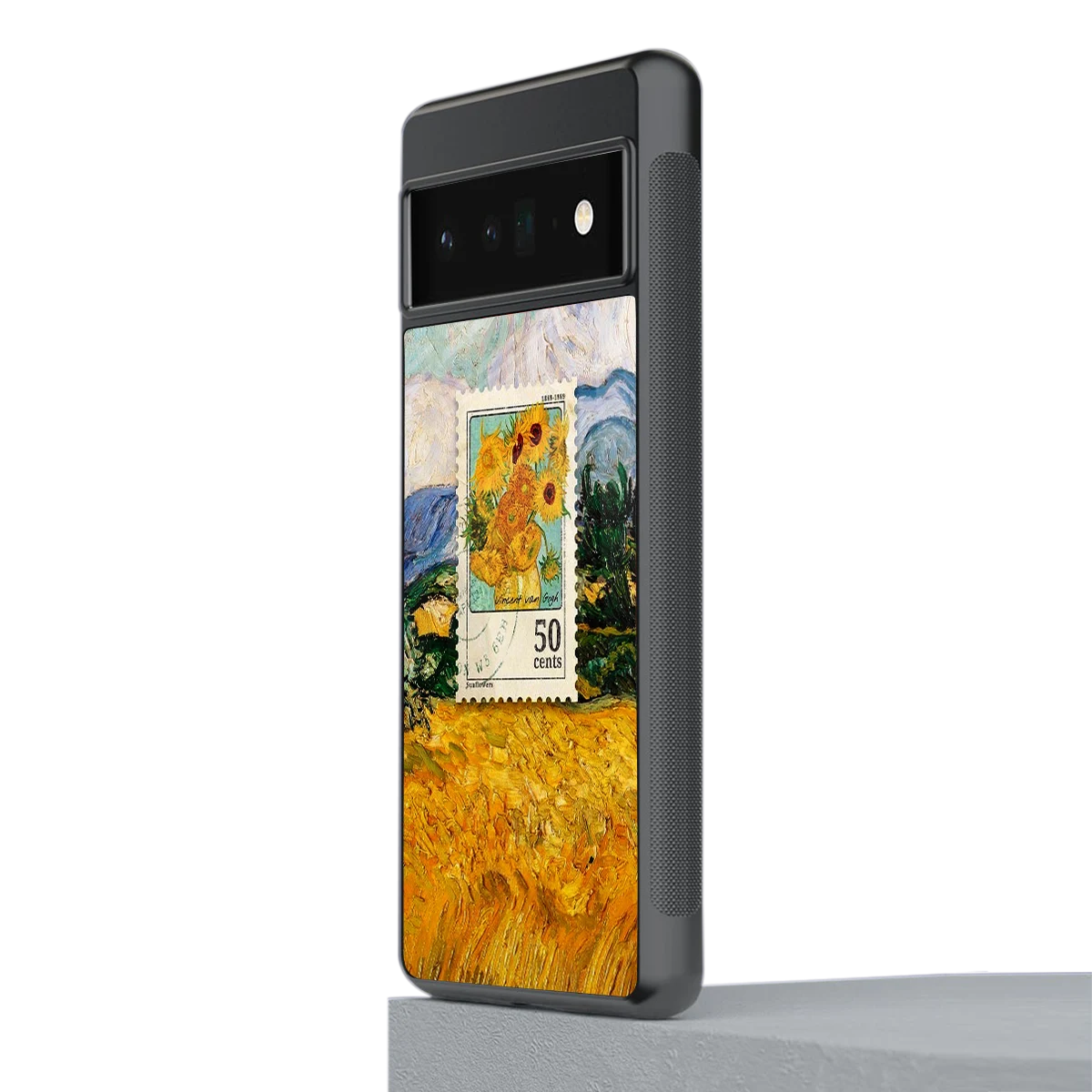 50 Cents stylish phone case for google pixel 6 pro | glossy glass and slim fit