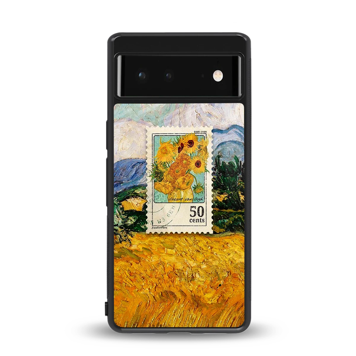 50 Cents back phone cover | glass case for google pixel 6