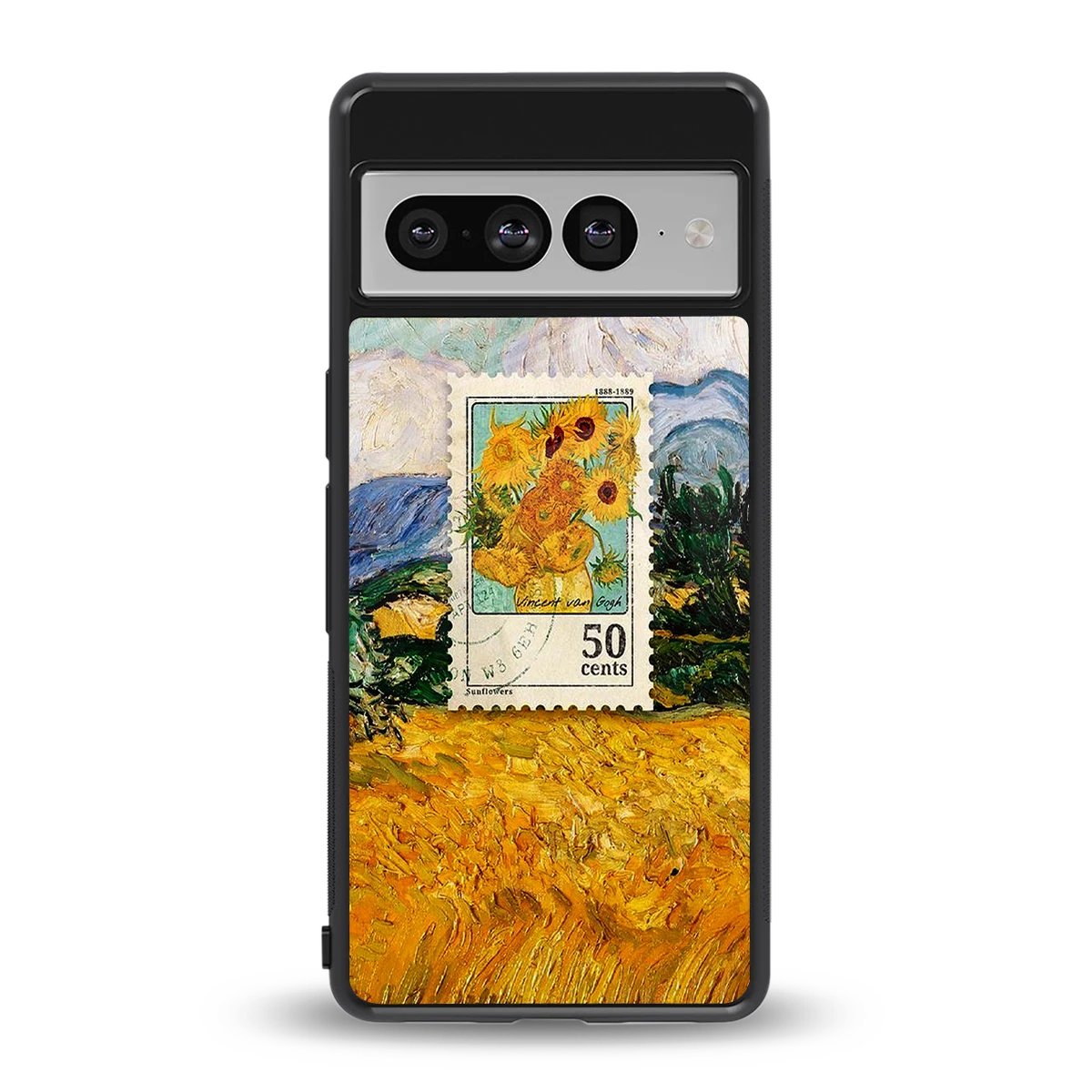 50 Cents back phone cover | glass case for google pixel 7 pro