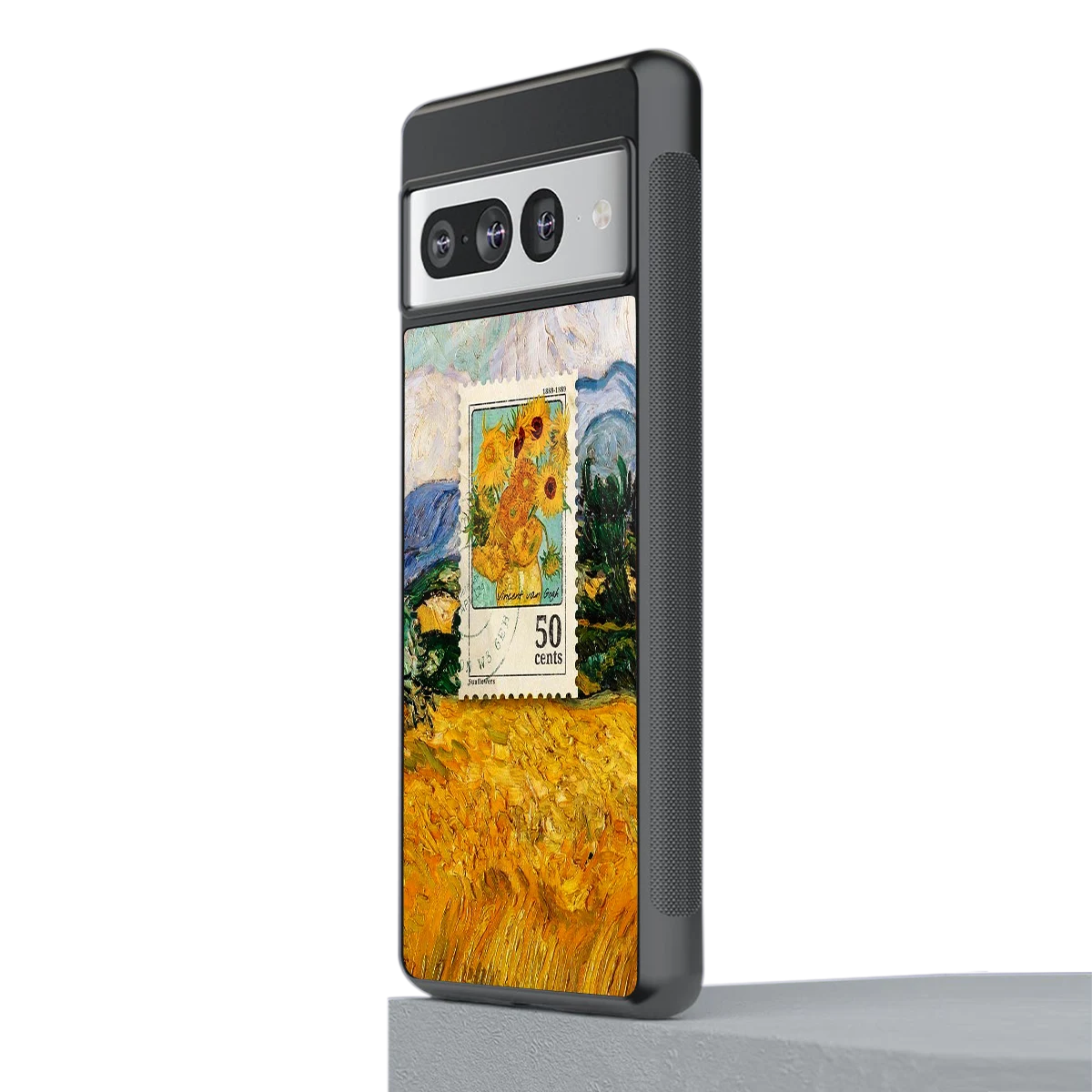 50 Cents stylish phone case for google pixel 7 pro | glossy glass and slim fit