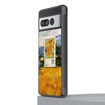 50 Cents stylish phone case for google pixel 7 pro | glossy glass and slim fit