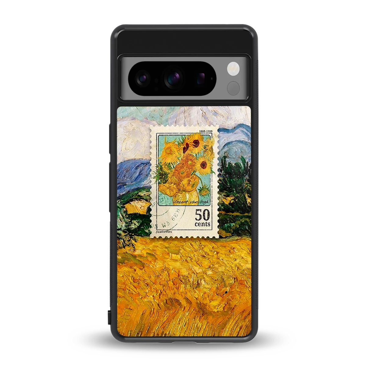 50 Cents back phone cover | glass case for google pixel 8 pro