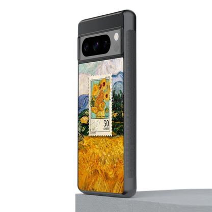 50 Cents stylish phone case for google pixel 8 pro | glossy glass and slim fit