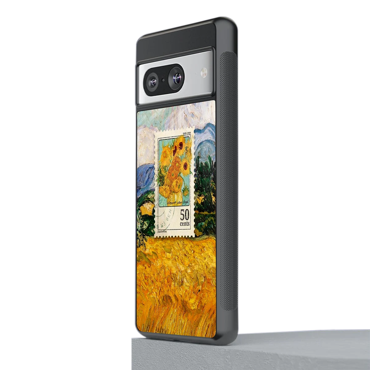 50 Cents stylish phone case for google pixel 8 | glossy glass and slim fit