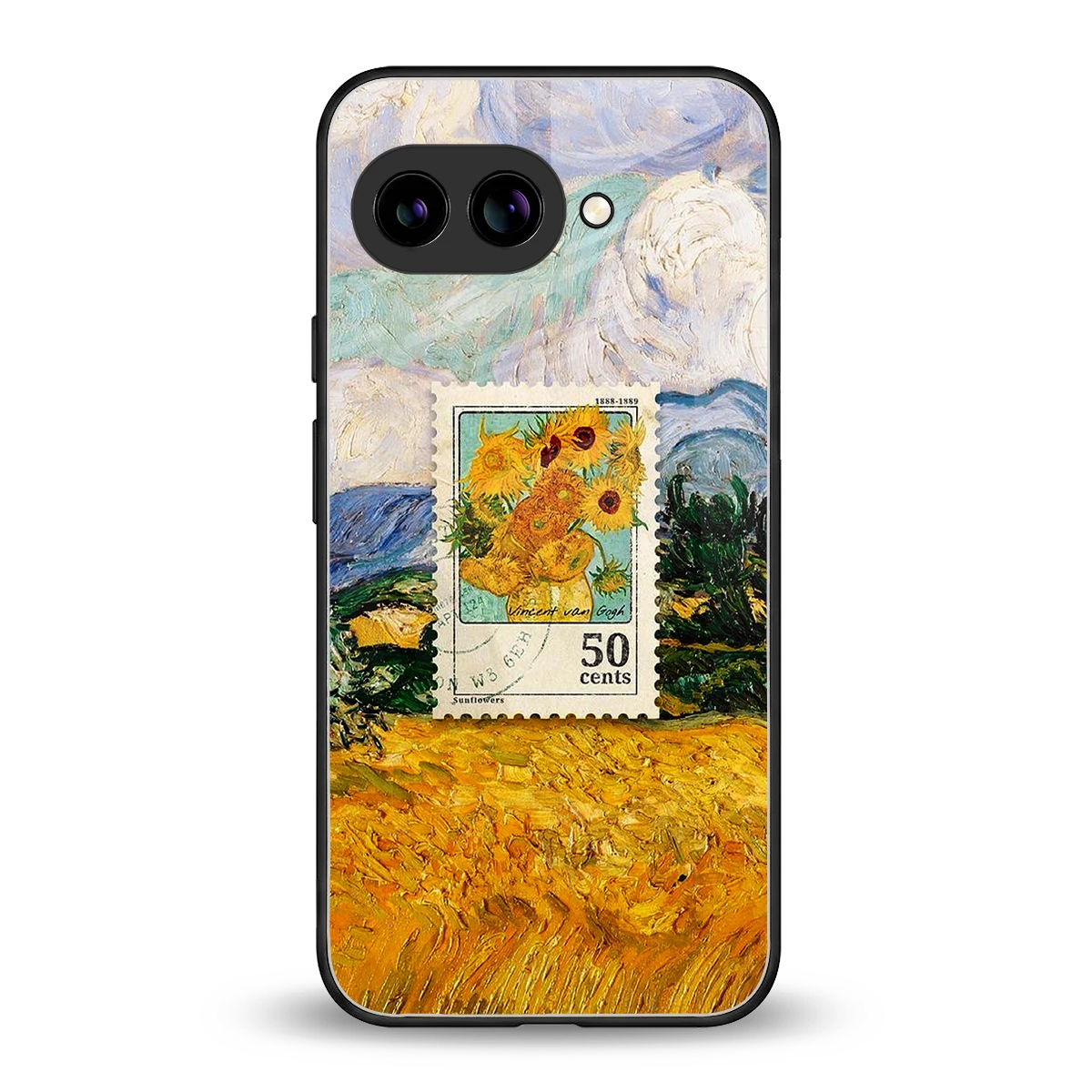 50 Cents back phone cover | glass case for google pixel 10a