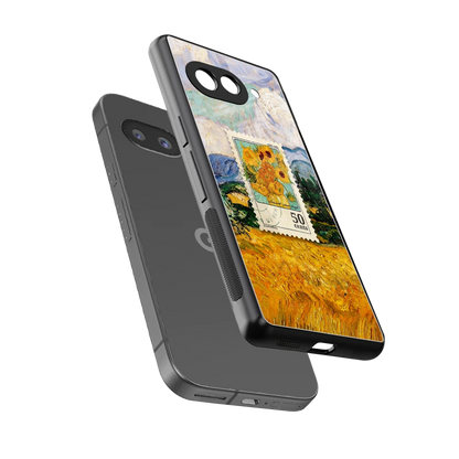 50 Cents sleek google pixel 10a cover with tempered glass back and TPU edges
