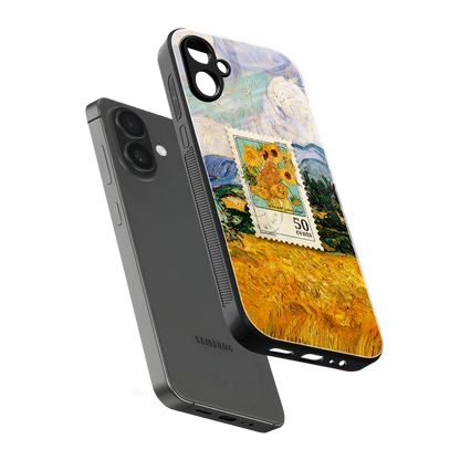 50 Cents sleek samsung galaxy a06 5g cover with tempered glass back and TPU edges