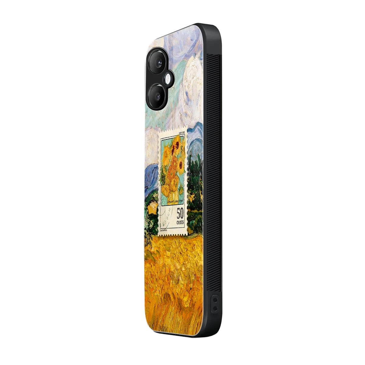 50 Cents samsung galaxy a06 5g mobile cover | shockproof glass phone case