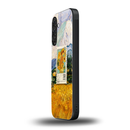 50 Cents samsung galaxy a35 5g mobile cover | shockproof glass phone case