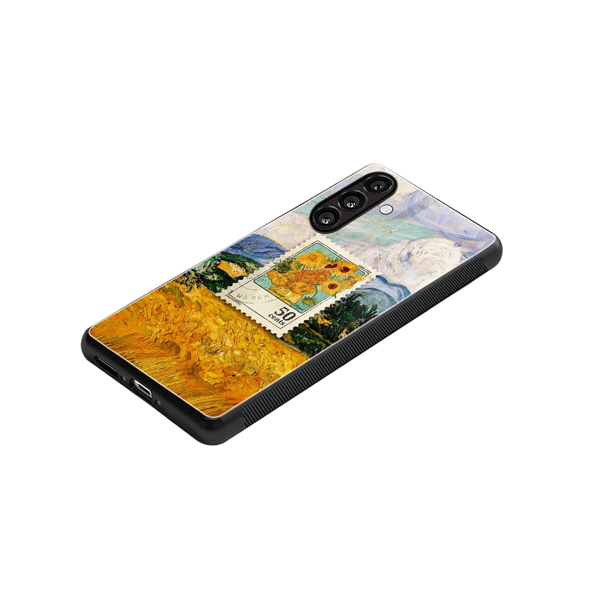 50 Cents stylish phone case for samsung galaxy a35 5g | glossy glass and slim fit
