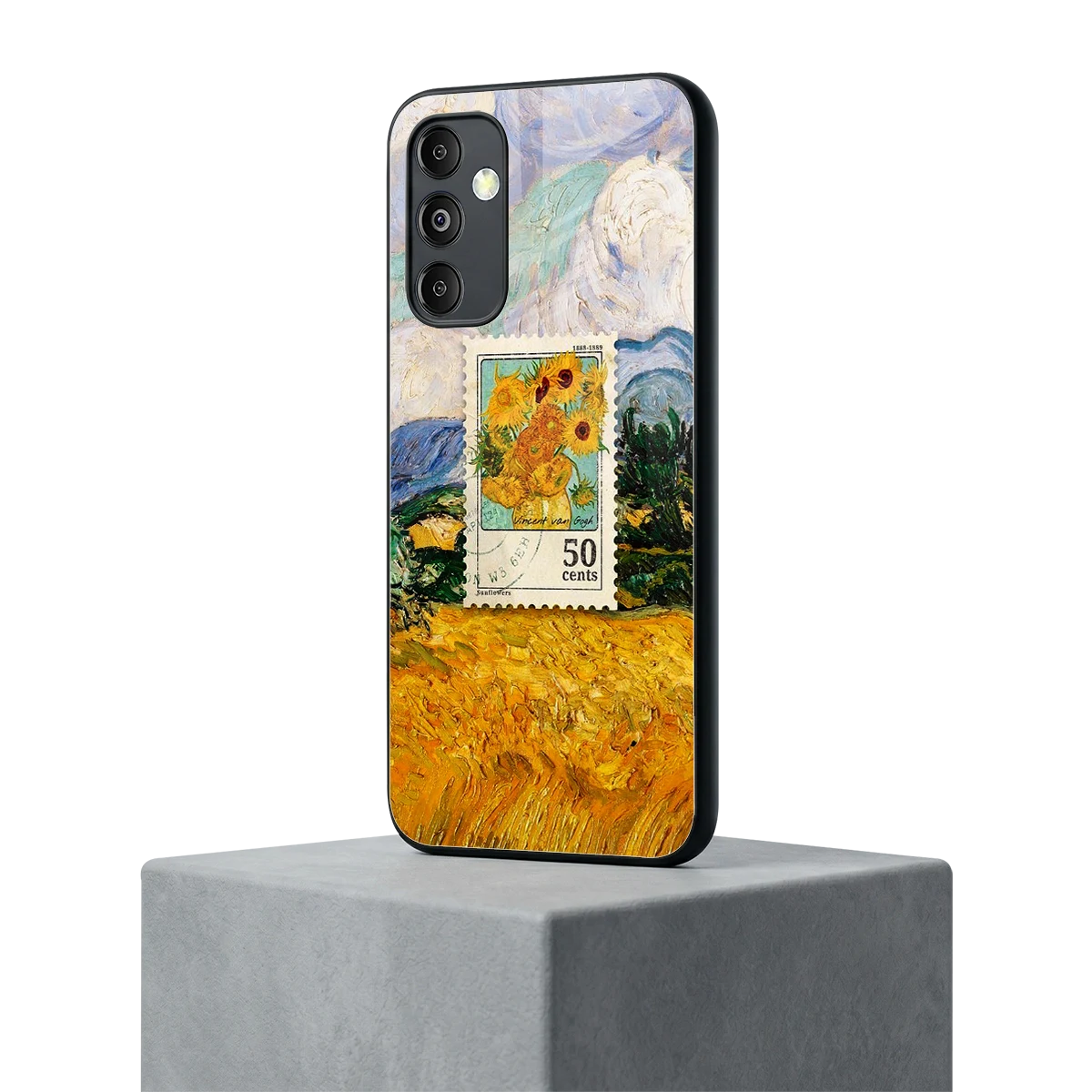 50 Cents samsung galaxy m14 5g mobile cover | shockproof glass phone case