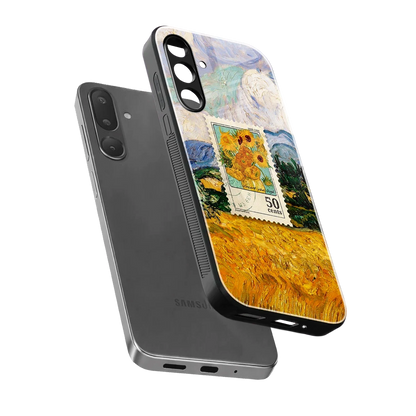 50 Cents sleek samsung galaxy m16 5g cover with tempered glass back and TPU edges