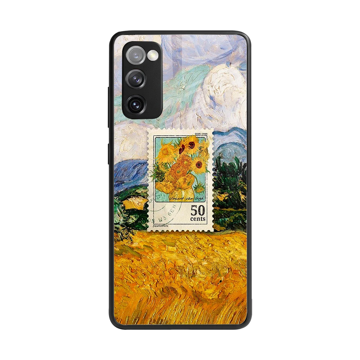 50 Cents back phone cover | glass case for samsung galaxy s20 fe