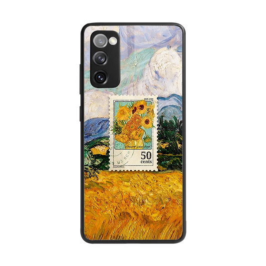 50 Cents back phone cover | glass case for samsung galaxy s20 fe
