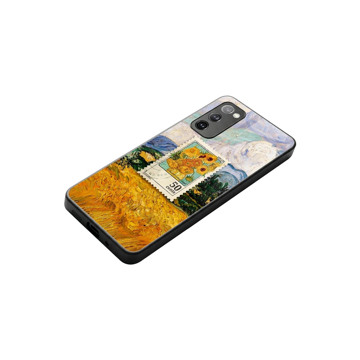 50 Cents stylish phone case for samsung galaxy s20 fe | glossy glass and slim fit