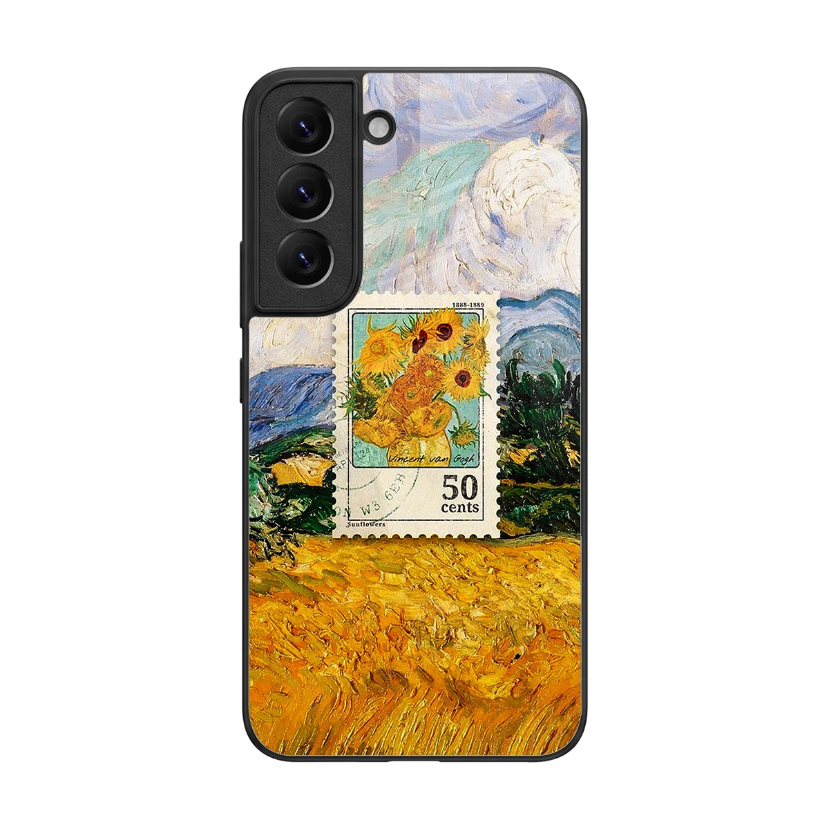 50 Cents back phone cover | glass case for samsung galaxy s22