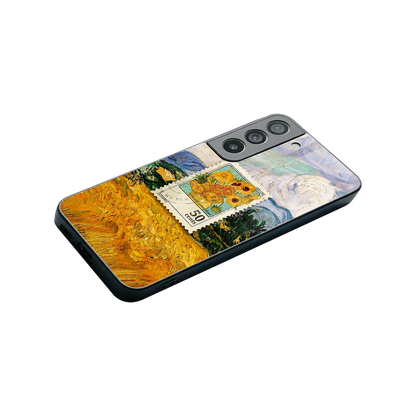 50 Cents stylish phone case for samsung galaxy s22 | glossy glass and slim fit