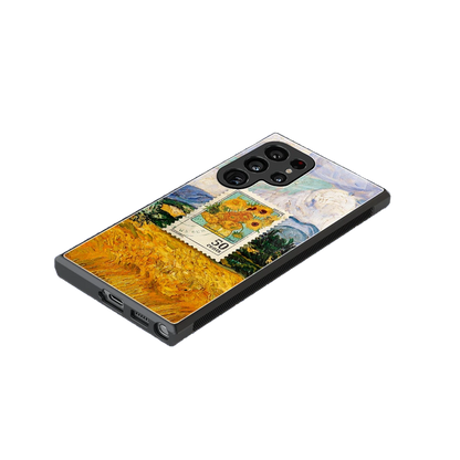 50 Cents stylish phone case for samsung galaxy s23 ultra | glossy glass and slim fit