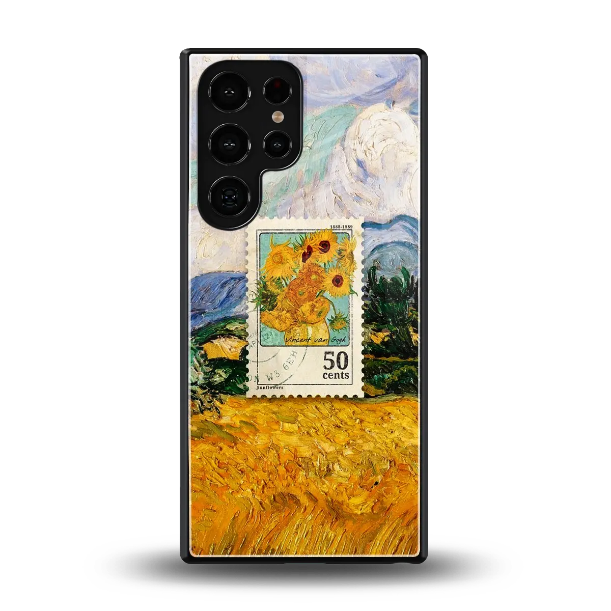 50 Cents back phone cover | glass case for samsung galaxy s25 ultra