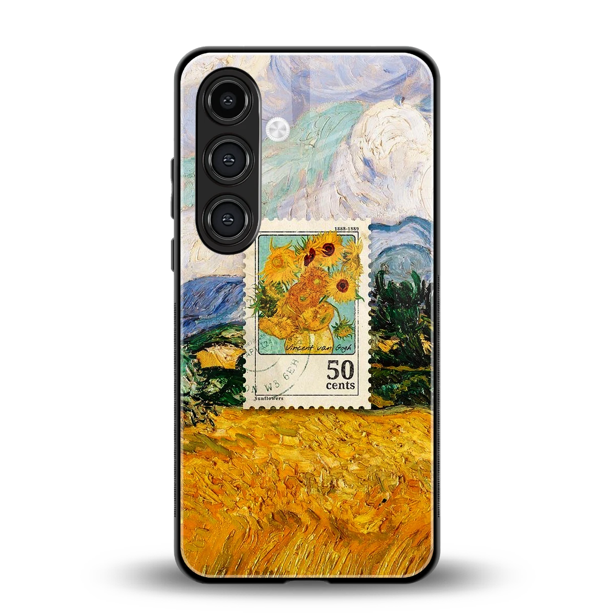 50 Cents back phone cover | glass case for samsung galaxy s24 plus