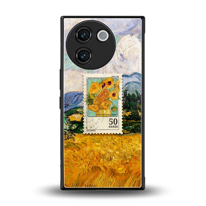 50 Cents back phone cover | glass case for vivo v30e