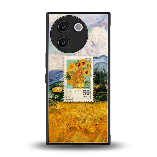 50 Cents back phone cover | glass case for vivo v30e