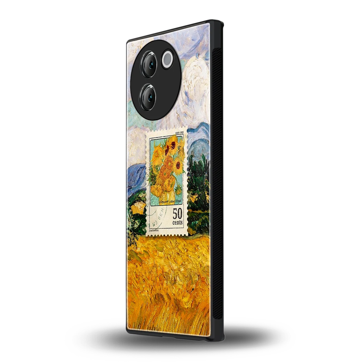 50 Cents vivo v30e mobile cover | shockproof glass phone case