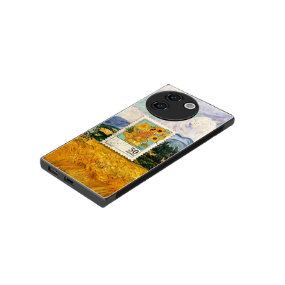 50 Cents stylish phone case for vivo v30e | glossy glass and slim fit