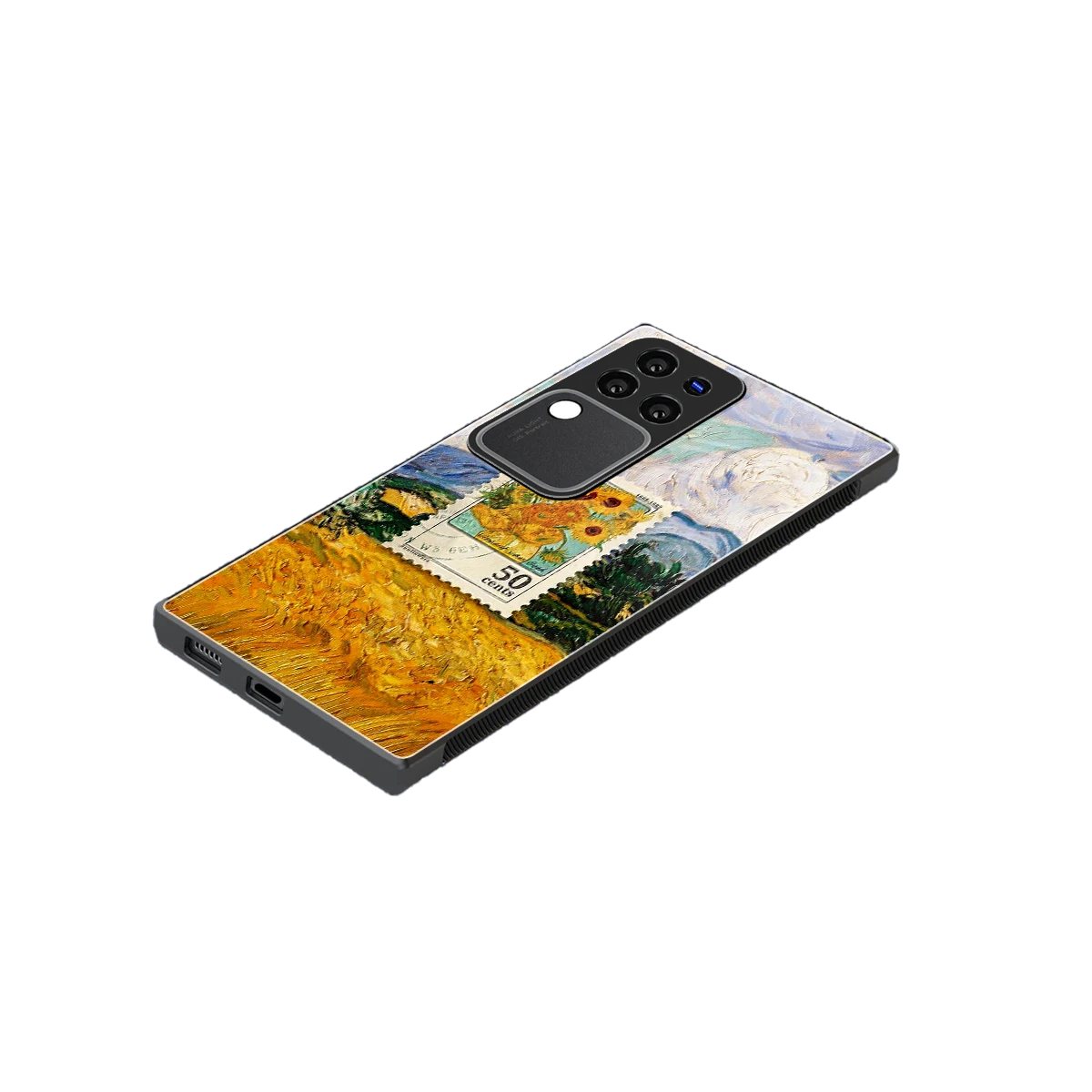 50 Cents stylish phone case forvivo v30 pro | glossy glass and slim fit