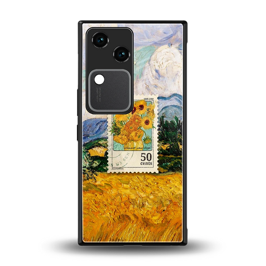 50 Cents back phone cover | glass case for vivo v30