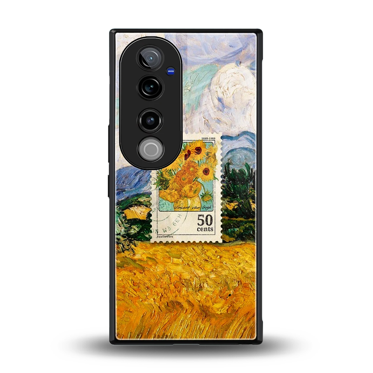 50 Cents back phone cover | glass case for vivo v40 pro