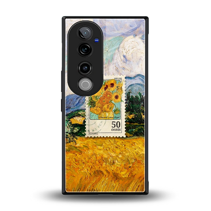 50 Cents back phone cover | glass case for vivo v40 pro