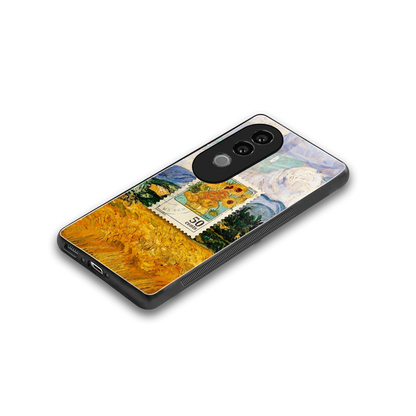 50 Cents stylish phone case for vivo v40e | glossy glass and slim fit