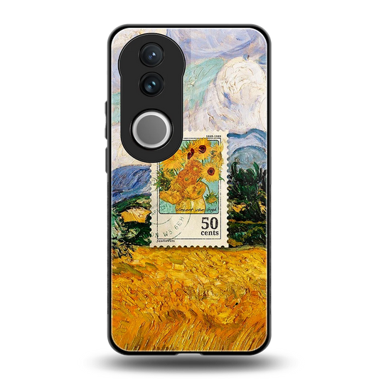 50 Cents back phone cover | glass case for vivo v50