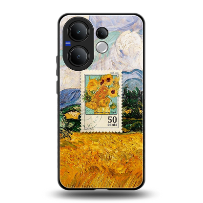 50 Cents back phone cover | glass case for vivo v60