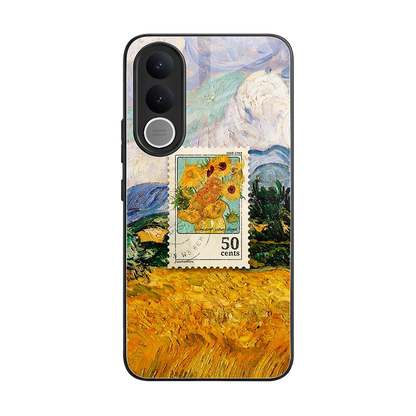 50 Cents back phone cover | glass case for vivo v70 fe
