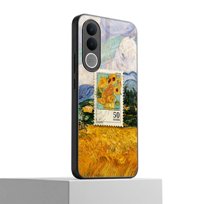 50 Cents vivo v70 fe mobile cover | shockproof glass phone case