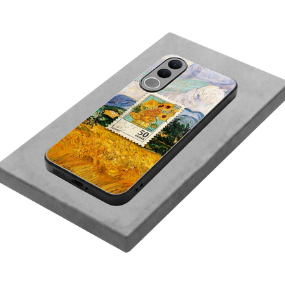 50 Cents stylish phone case for vivo v70 fe | glossy glass and slim fit