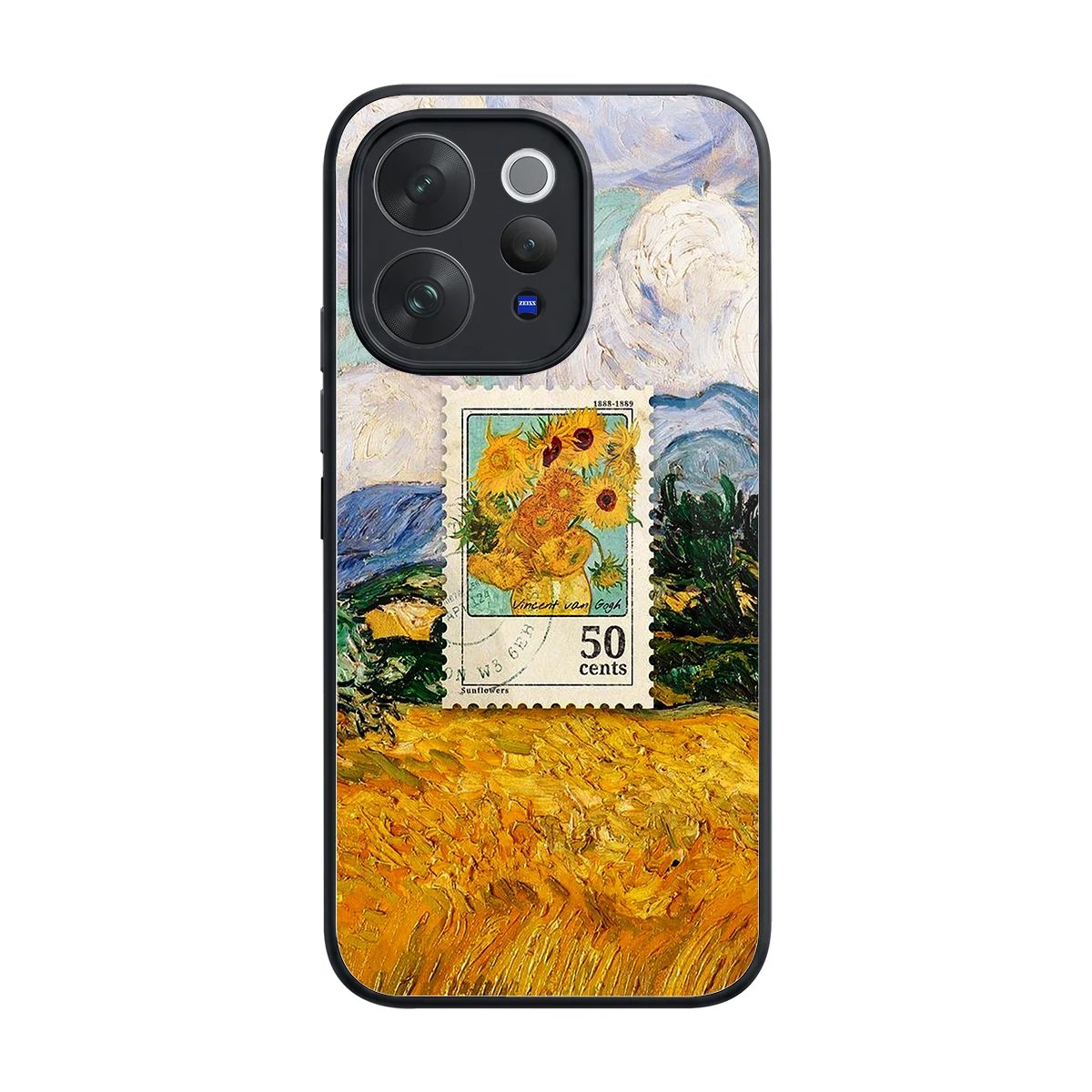 50 Cents back phone cover | glass case for vivo v70 elite