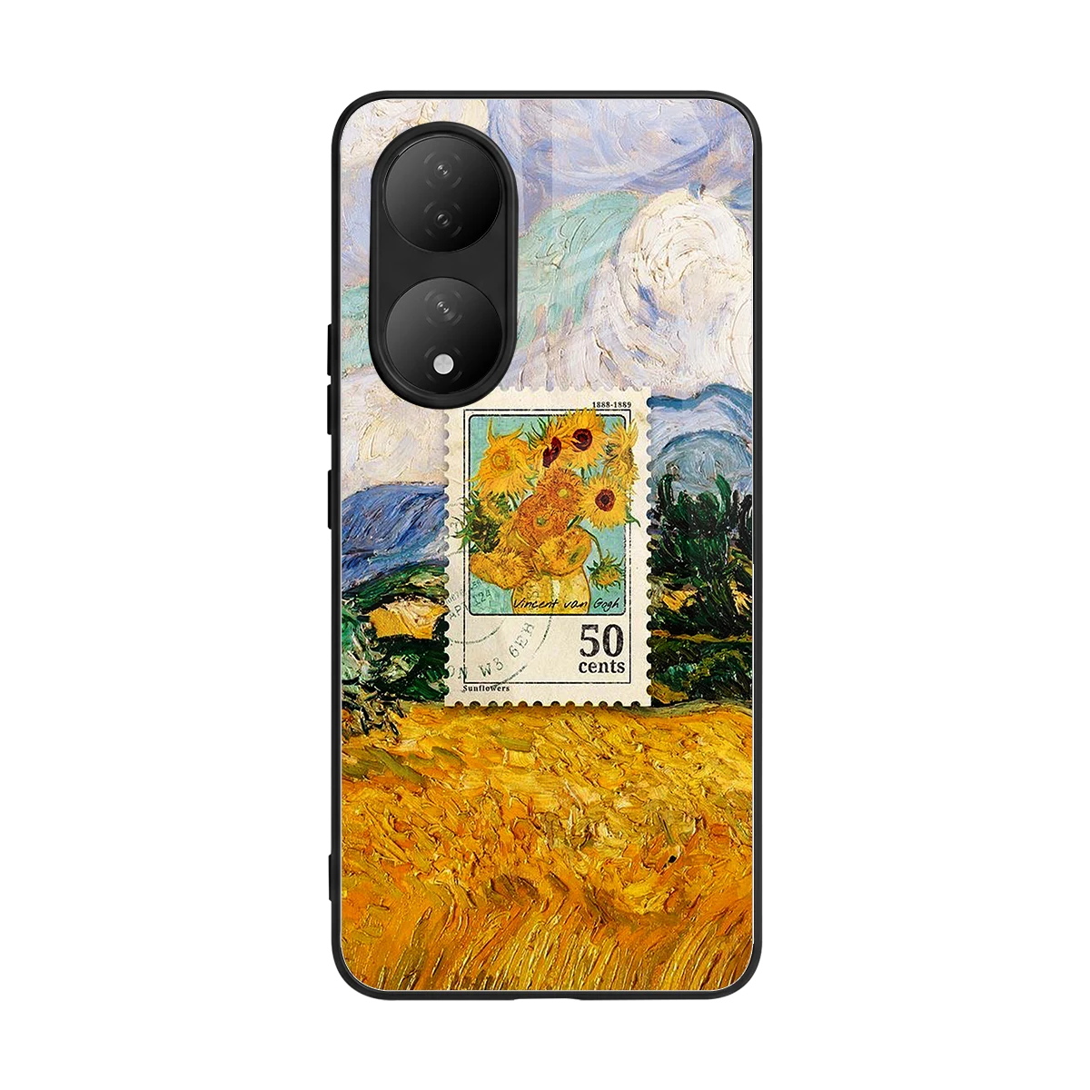 50 Cents back phone cover | glass case for Vivo-y100