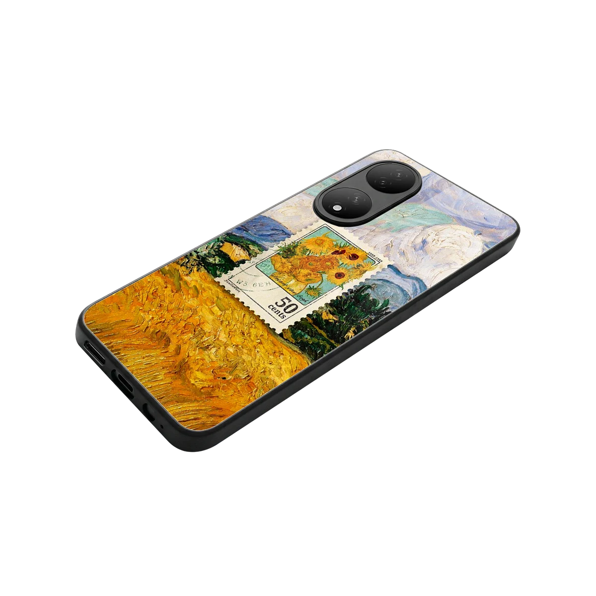 50 Cents stylish phone case for Vivo-y100 | glossy glass and slim fit