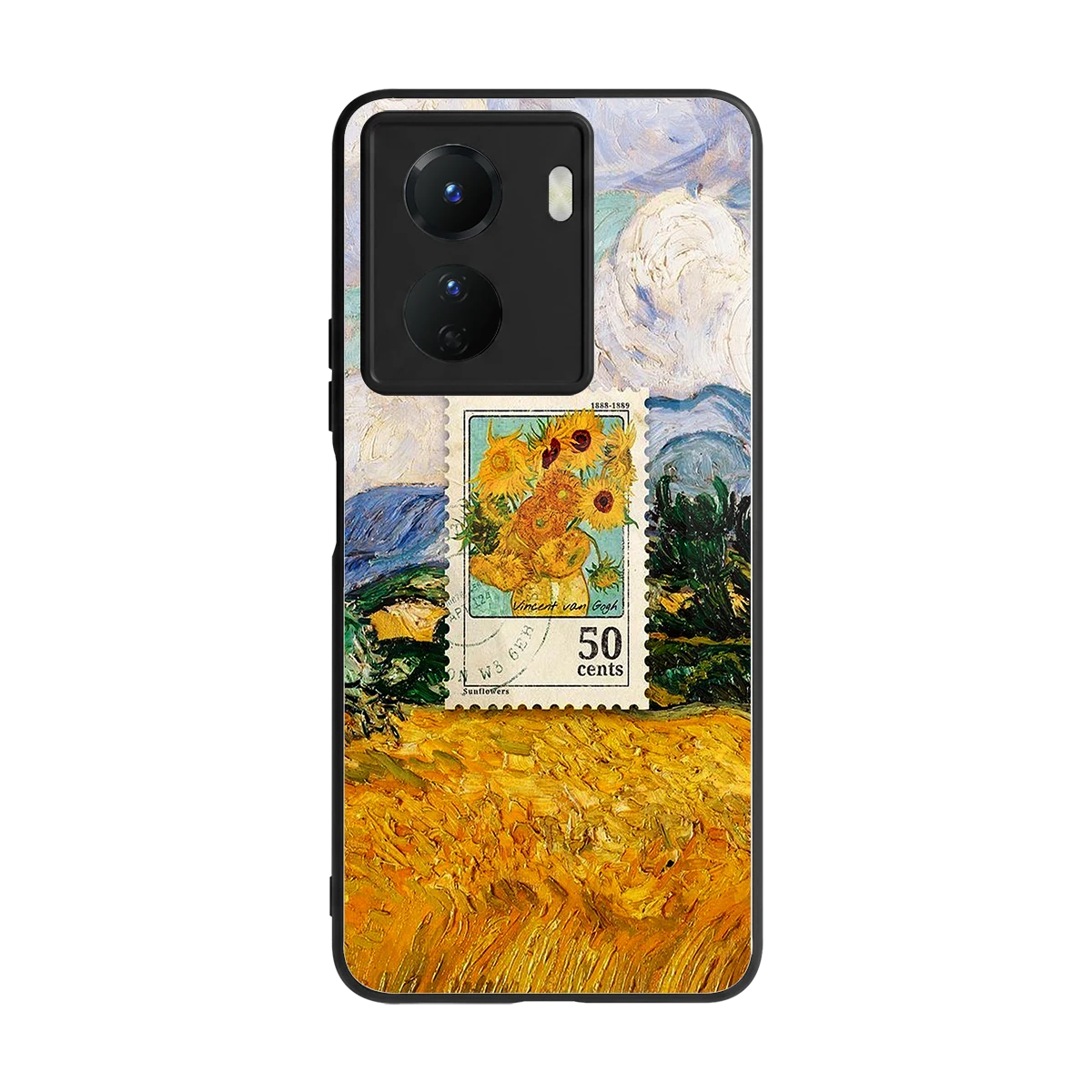 50 Cents back phone cover | glass case for vivo y16