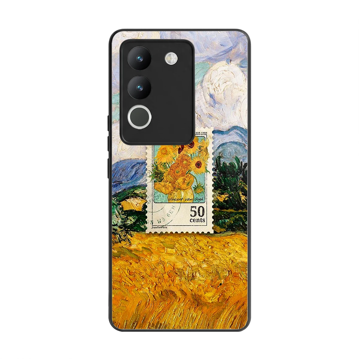 50 Cents back phone cover | glass case for vivo y200 5g
