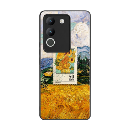 50 Cents back phone cover | glass case for vivo y200 5g