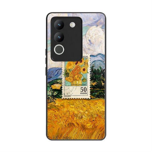 50 Cents back phone cover | glass case for vivo y200 5g