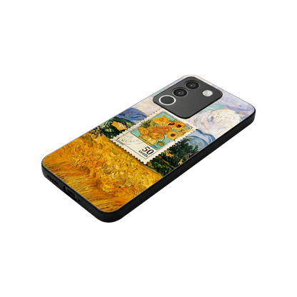50 Cents stylish phone case for vivo y200 5g | glossy glass and slim fit