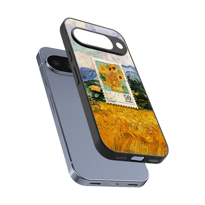 50 Cents sleek google pixel 10 cover with tempered glass back and TPU edges