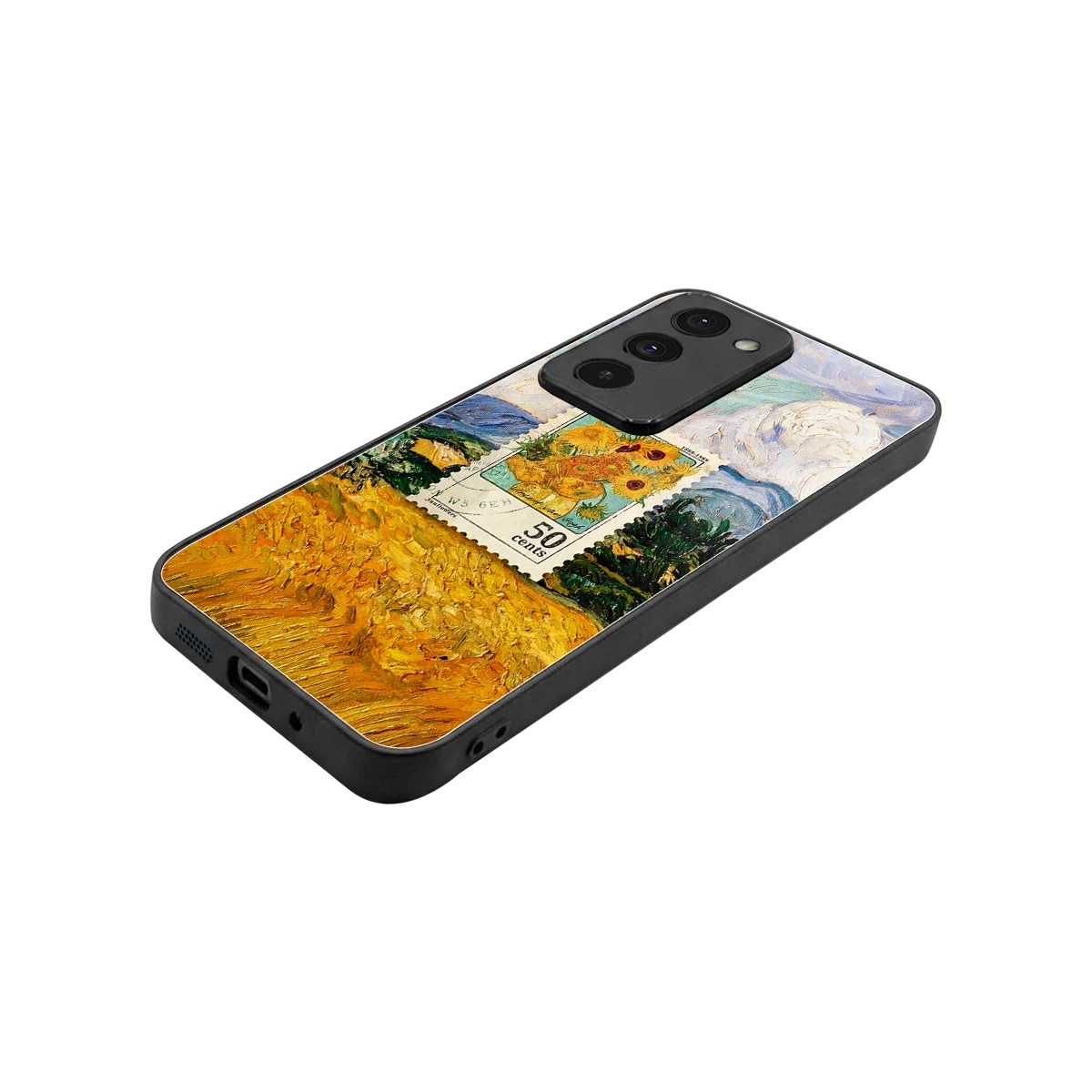 50 Cents stylish phone case for redmi 15 5g | glossy glass and slim fit
