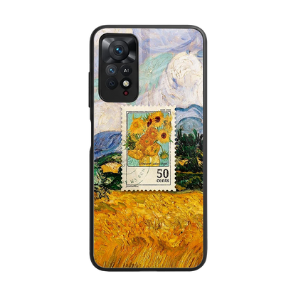 50 Cents back phone cover | glass case for redmi note 11 pro
