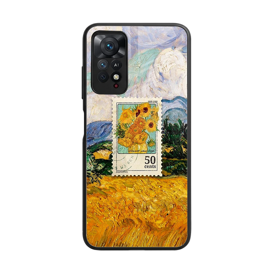 50 Cents back phone cover | glass case for redmi note 11 pro